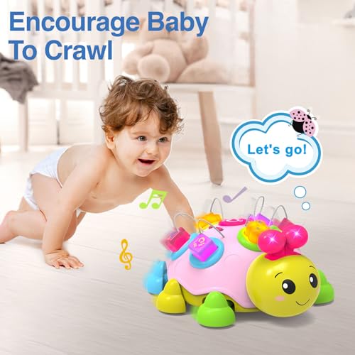 Save 14% on Holaxander Musical Ladybug Baby Crawling Toy - Image 4