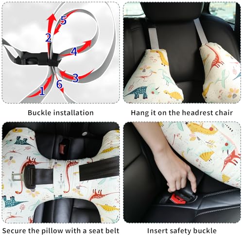 50% Off FASTSPOK H-Shape Car Travel Pillow for Kids & Adults - Image 4