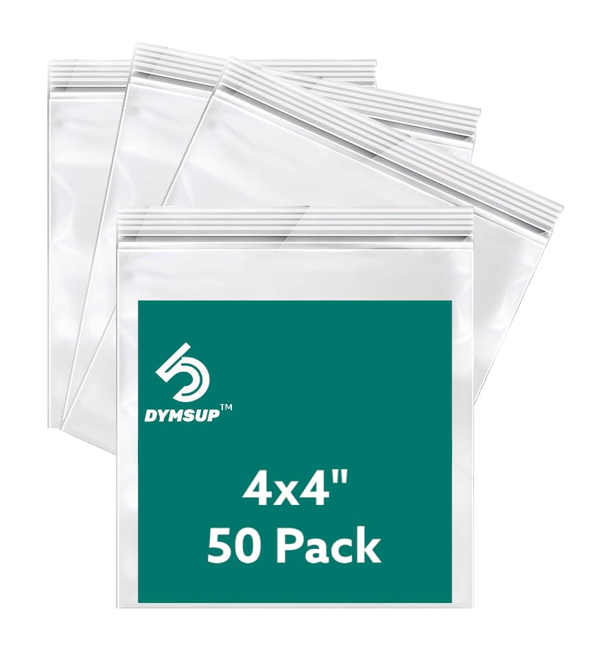 50% Off Dymsup Heavy Duty Ziplock Bags - 50 Pack - Image 1