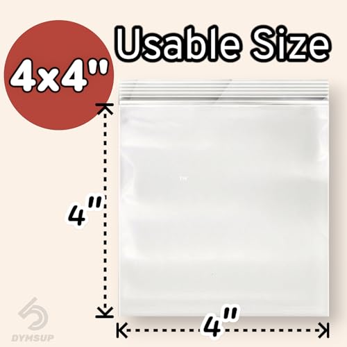 50% Off Dymsup Heavy Duty Ziplock Bags - 50 Pack - Image 2