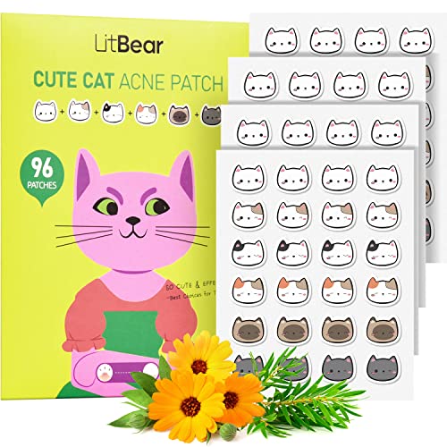 50% Off LitBear Cat-Shaped Acne Patches with Code XEQ3YSIB - Image 1