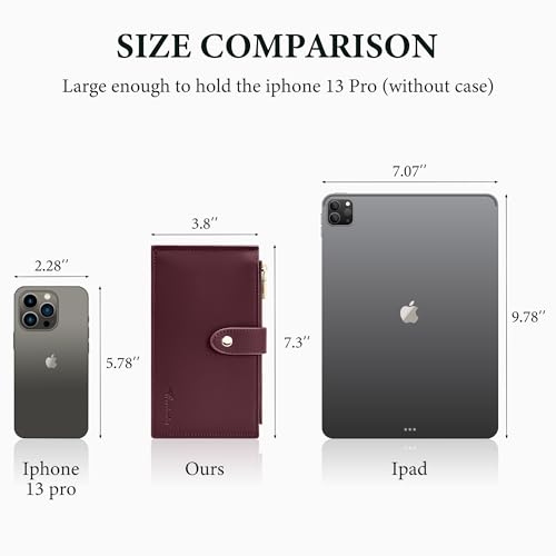 50% Off Travelambo Slim RFID Women's Leather Wallet - Image 3