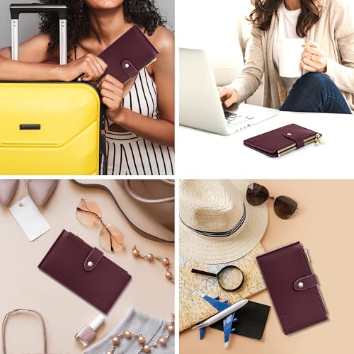 50% Off Travelambo Slim RFID Women's Leather Wallet - Image 6