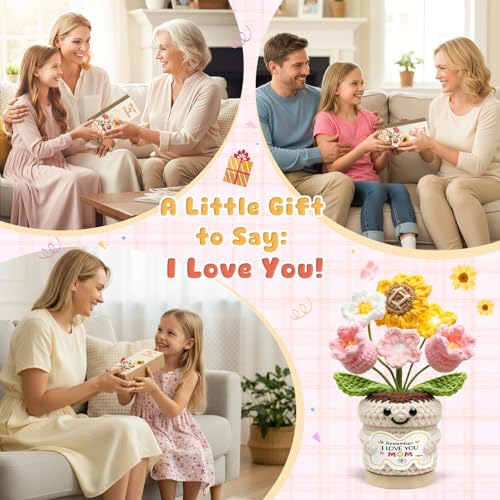 40% Off Handmade Crochet Flower Gift for Mom - Use Code OS62UPSI - Image 7