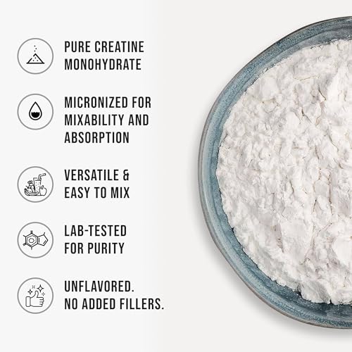 50% Off Creatine Monohydrate Powder - 105 Servings - Image 3