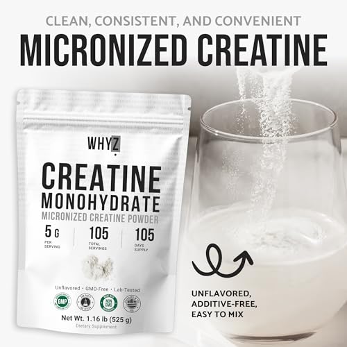 50% Off Creatine Monohydrate Powder - 105 Servings - Image 5