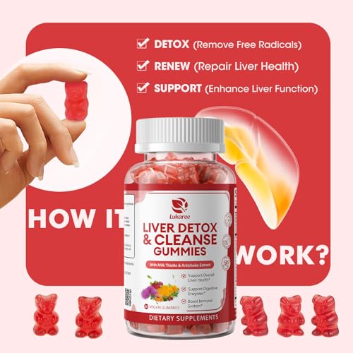 50% Off Lukaree Liver Cleanse Detox Gummies - 2 Pack - Image 3
