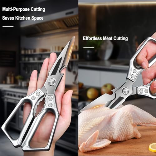 50% Off Heavy Duty Kitchen Scissors - Professional Meat Shears - Image 2