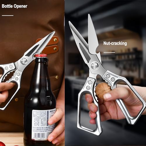 50% Off Heavy Duty Kitchen Scissors - Professional Meat Shears - Image 5