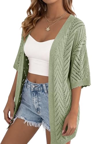 45% Off PRETTYGARDEN Women's Crochet Cardigan - Code CANVAYHI - Image 3