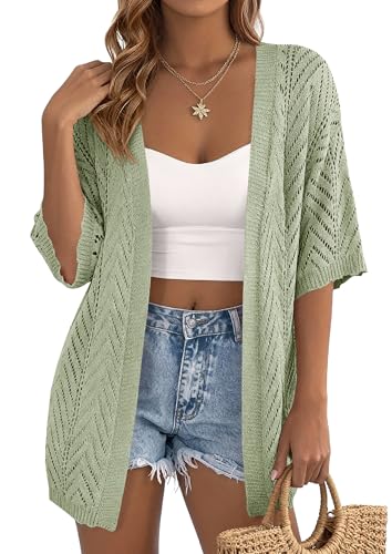 45% Off PRETTYGARDEN Women's Crochet Cardigan - Code CANVAYHI - Image 5