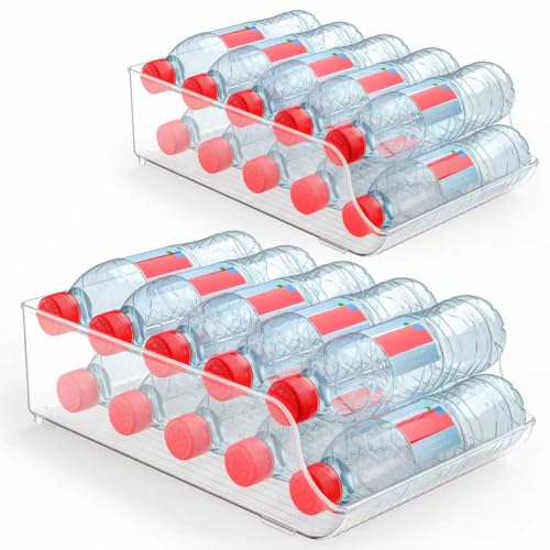 Save 20% on 2-Pack Clear Fridge Bottle Organizers - Image 1