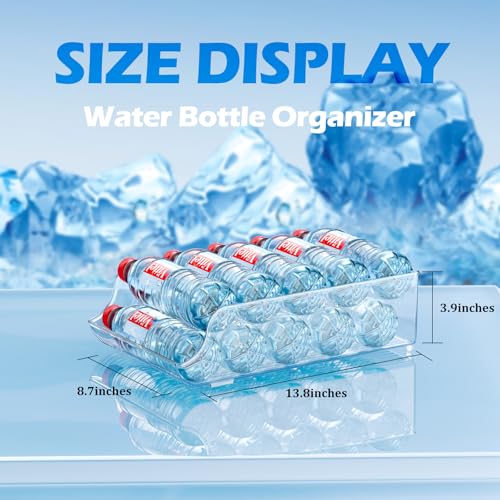 Save 20% on 2-Pack Clear Fridge Bottle Organizers - Image 2