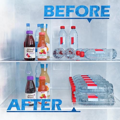 Save 20% on 2-Pack Clear Fridge Bottle Organizers - Image 5