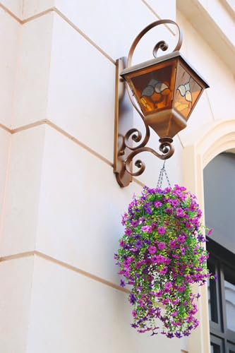 40% Off UV-Resistant Artificial Hanging Flowers for Outdoor Decor - Image 2