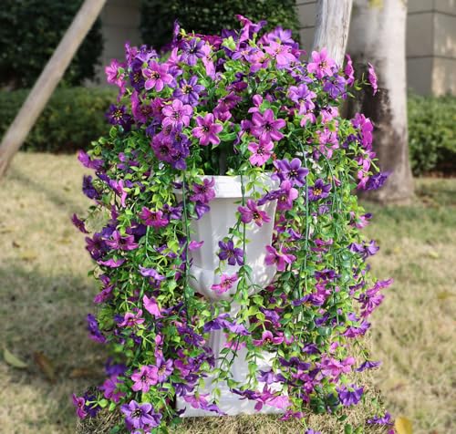 40% Off UV-Resistant Artificial Hanging Flowers for Outdoor Decor - Image 4