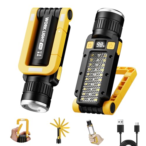 44% Off Rechargeable LED Magnetic Work Light with 7 Modes - Image 1