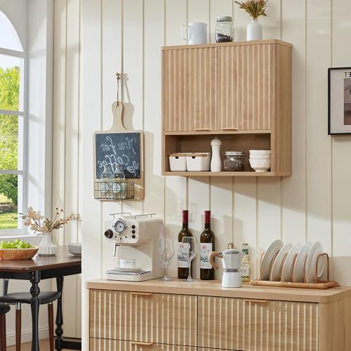 50% Off LEYAOYAO Fluted Wall-Mounted Bathroom Storage Cabinet - Image 6