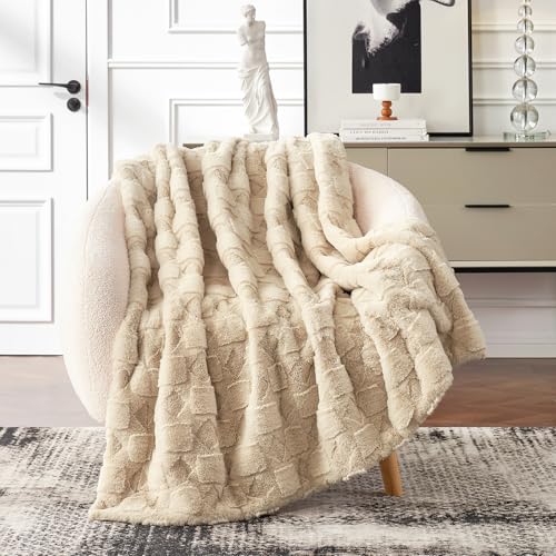 Cozy Bliss Faux Fur Throw Blanket - Ultra-Soft & Luxurious - Image 4
