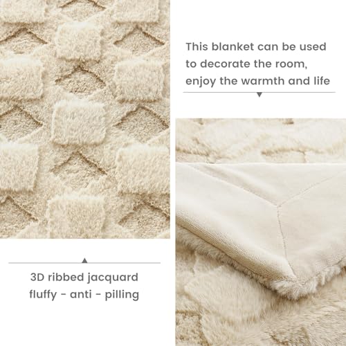 Cozy Bliss Faux Fur Throw Blanket - Ultra-Soft & Luxurious - Image 6