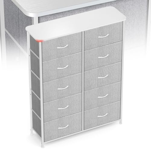 50% Off Sonharlar 10-Drawer Fabric Dresser with Code - Image 1