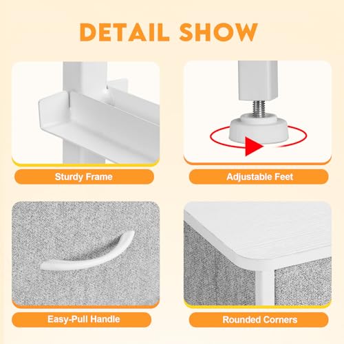 50% Off Sonharlar 10-Drawer Fabric Dresser with Code - Image 5