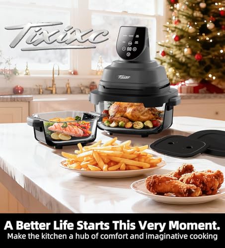 Save 38% on Tixixc 5-in-1 Portable Glass Air Fryer - Image 2
