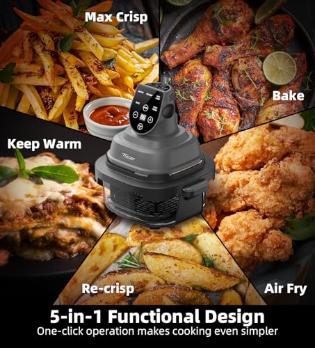 Save 38% on Tixixc 5-in-1 Portable Glass Air Fryer - Image 3