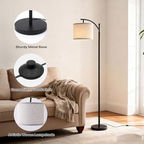 50% Off Arc Floor Lamp with Remote Control & Timer - Image 3