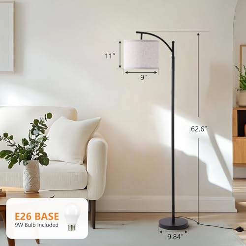 50% Off Arc Floor Lamp with Remote Control & Timer - Image 5