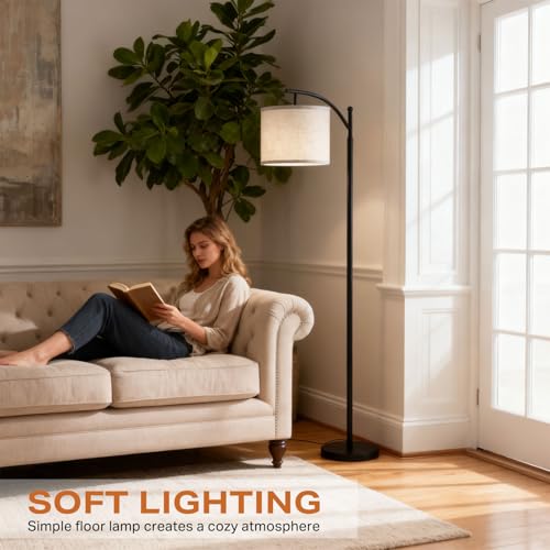 50% Off Arc Floor Lamp with Remote Control & Timer - Image 6