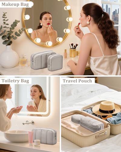 35% Off oscaurt 2-Piece Puffy Makeup Bag Set - Image 6