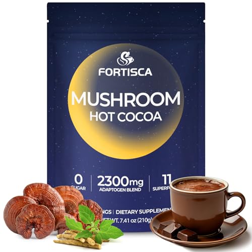 33% Off Mushroom Hot Cocoa with Sleep & Stress Support - Image 1