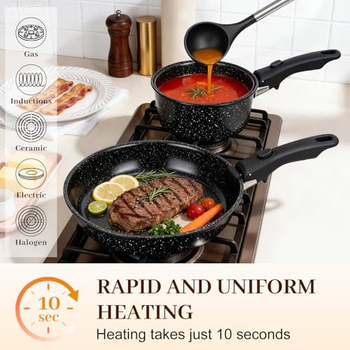 50% Off Colourcoco 25-Piece Non-Stick Cookware Set - Image 6