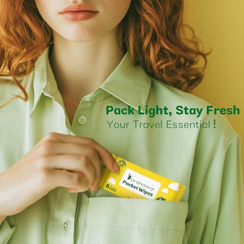 45% Off DORAHONEY Unscented Travel Wet Wipes for Sensitive Skin - Image 3