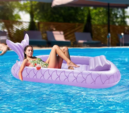 40% Off HeySplash Inflatable Tanning Pool Lounger Float - Image 2