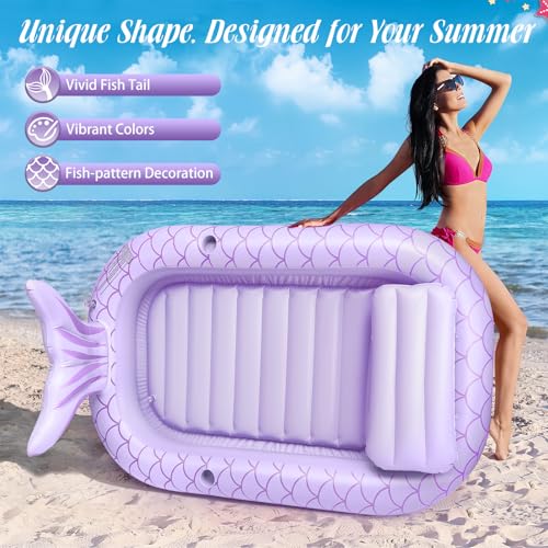 40% Off HeySplash Inflatable Tanning Pool Lounger Float - Image 3