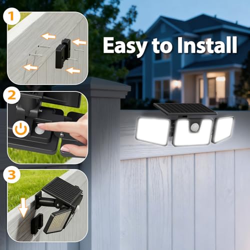 35% Off INCX Solar Security Lights with Motion Sensor - Image 5