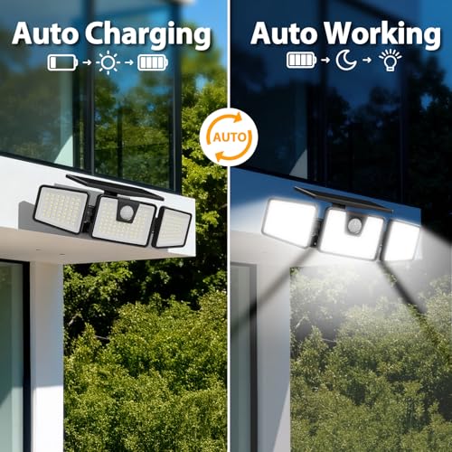 35% Off INCX Solar Security Lights with Motion Sensor - Image 6