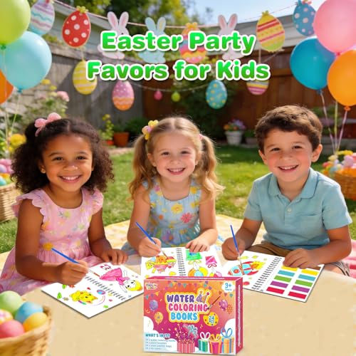 56% Off 24-Pack Kids Water Coloring Books & Paint Sets - Image 5