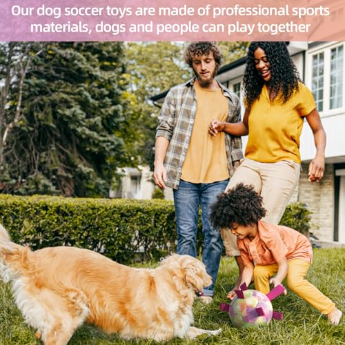 51% Off QDAN Extra Large Dog Soccer Ball Toy with Code VY73WCB5 - Image 4