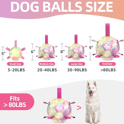 51% Off QDAN Extra Large Dog Soccer Ball Toy with Code VY73WCB5 - Image 6