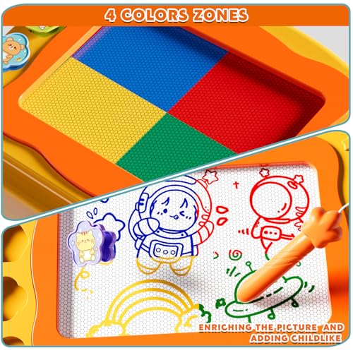 50% Off Ci Vetch Magnetic Drawing Board for Kids Ages 3-6 - Image 5