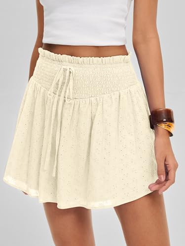 50% Off Caracilia Women's Boho Layered Mini Skort - Image 2