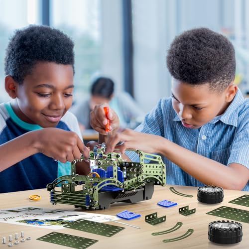 55% Off Lucky Doug STEM Model Truck Building Set for Kids - Image 6