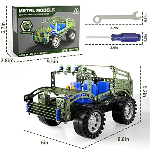 55% Off Lucky Doug STEM Model Truck Building Set for Kids - Image 7