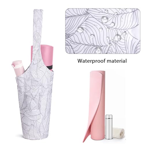 20% Off IwIeIaIrI Yoga Mat Bag with Large Pockets - Image 5