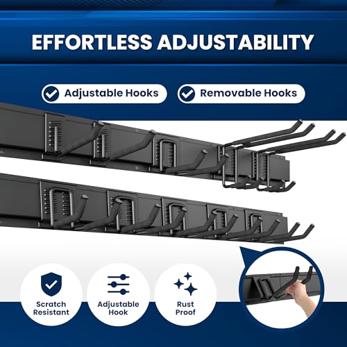 30% Off SUKIZZ Heavy-Duty Garage Tool Organizer Wall Mount - Image 4