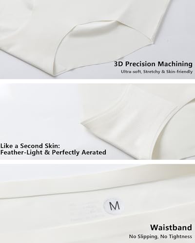 50% Off Guhaha Seamless No-Show Women's Underwear 5-Pack - Image 4