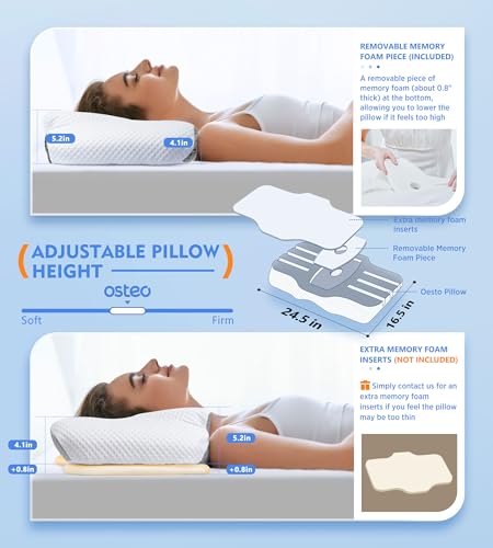 53% Off Osteo Cervical Pillow for Neck Pain Relief - Image 4